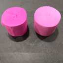 Pink Crepe Paper Streamers 2 Rolls