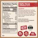 Kodiak Cakes Maple Pecan - Overnight Oats with 20g Protein, High Fiber Breakfast (Pack of 9 Pouches) (EXP 10/13/26)