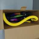 National Geographic Air Rocket Toy Ultimate LED Rocket Launcher for Kids, Jump and Launch the Light Up, Air Powered, Foam Tipped Rockets up to 100 Feet