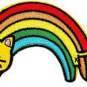 Cherubcare Iron On Embroidered Patch，Funny Cat Patch Badge Iron On Sew On Emblem Patch DIY Accessories Perfect for Jackets, Clothes, Hats, Dress, Backpack & Jeans Pack of 4