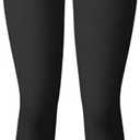 OQQ Women's Flare Pants Ribbed Seamless Workout High Waist Bell Bottoms Pants XL