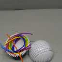 Upgraded 3D Sensory Activity Ball With 25 Strings, Diy Push Peel Sensory Activity Board, Sensory Fidget Toys for Autism Adhd Kids Adults Calming Stress, Travel-Friendly Toys Stress Relief Gifts