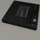 External CD/DVD Drive for Laptop, DVD Player for Laptop, 8 in 1 USB 3.0 Ultra-Slim Portable, CD Burner External Disk Drive Optical Compatible with Desktop Mac,Windows 11/10/8/7 Linux (Black)