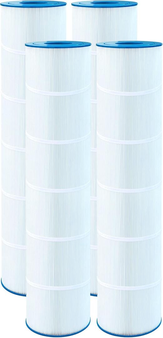 Pool Filter Compatible with C-7472, FC-1978, CCP520, 817-0131, Clean and Clear Plus 520, PCC130/-M/PAK4, 4  125 sq. ft., 4 Pack