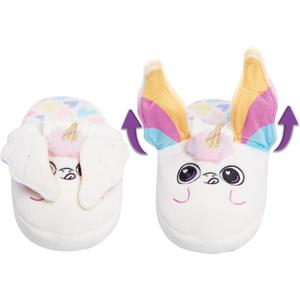 Flipeez Slippers, Unicorn, Small, Kids Size: 9-12