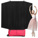 Expandable Privacy Curtain for Dance Bag Suitcase Portable Changing Room Curtain Without Bag and Rack Partition Screens for Dancer Backstage Accessories Camping Window