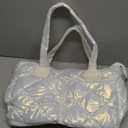 Ynport Quilted Puffer Tote Bag for Women Large Lightweight Puffy Handbag Causal 