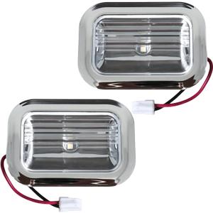 2PK W11462342 Refrigerator LED Light Module Assembly Fits for Whirlpool Refrigerator LED Light Module