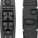 Master Power Window Control Switch for Chrysler Town & Country/Dodge Grand Caravan 2010 2011 10 11 Mini Cargo Passenger, Driver Side Window Door Lock Controller Switch 04602535AH 04602535AI