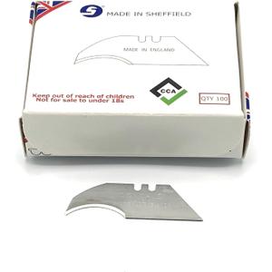 CCA Concave Trimming Knife Blades x 100