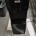 Igloo Top Loading Hot and Cold Water Dispenser - Water Cooler for 5 Gallon Bottles and 3 Gallon Bottles - Includes Child Safety Lock - Water Machine Perfect for Home, Office, & More - Black