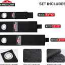 X-Protector Storage Straps - 12 PCS Pack - Heavy-Duty Extension Cord Holder Organizer for Garage Organization - Premium Cord Organizer for Work Van Accessories and Garage Accessories (10-17")