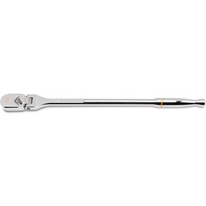 GEARWRENCH 1/2" Drive 120XP Full Polish Chrome Flex Head Teardrop Ratchet | 81306XP