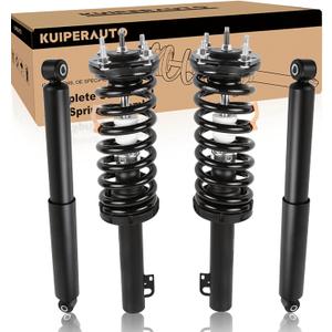 Front and Rear Struts Complete Assembly Shocks Absorbers Compatible for 2005-2010 Jeep Grand Cherokee / 2006-2010 Jeep Commander,171377L,171377R,911278 4PCS