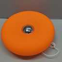 Bauhaus Table lamp USB Plug Bedroom Bedside lamp Living Room Dining Room Decoration Donut Ambient Light(Orange)