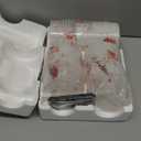 Cardinal Theme Flameless Candles with Remote Timer, LED Pillar Candles, Real Wax & Glass, Battery Operated 3D Wick Flickering Candles for Home Festival Dcor Gifts(Pack of 3)