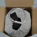 Travel Pillows for Airplanes, Airplane Pillow for Long Flight, Airplane Head Strap with Eye Mask for Sleep, Travel Neck Pillow for Car Road Trip, 360 Support Headrest, Stop Bobblehead, Black