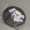 Black Rubber Weather Stripping Door Seal Strip, D Shape Door Weather Seal Strip, Self-Adhesive Soundproofing Frame Insulation Tape for Doors Frame/Window Seal,Blocks Cold Drafts Noise (23 feet)