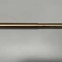 Ivilon Tension Curtain Rod - Spring Tension Rod for Windows or Shower, 24 to 36 Inch. Warm Gold