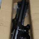 WALI Dual Monitor Wall Mount, Single to Double Bracket Adapter, Horizontal Assembly Arm for 2 Screen up to 27 inch (012ARM), Black