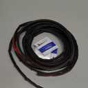 Black Rubber Weather Stripping Door Seal Strip, D Shape Door Weather Seal Strip, Self-Adhesive Soundproofing Frame Insulation Tape for Doors Frame/Window Seal,Blocks Cold Drafts Noise (23 feet)