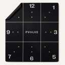 Pvolve Precision Mat - Home Workout Equipment, 4.6 x 4 x 2.2mm Rubber Mat for Home Gym, Cardio, Fitness, Designed To Be Used with The Pvolve Functional Fitness Method