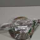 Round Side Table, Solid Wood Pillar with Wood Top & Base, Small Drink Accent Table for Living Room, Bedroom, Sofa & Office, Easy Assembly, Rustic Brown, Pack of 1