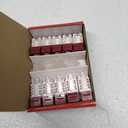 Everest 90° Angled RJ45 Cat6 Keystone Jacks 10-Pack in Red - Slim Profile Female RJ45 Connectors - Cat 6 Keystone Jack - Compatible with 90° Angled Speed Termination Tool - easyJACK (B094WB91H3)