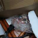 63" Floor Lamp for Living Room with Foot Switch Wood Standing Lamp Tall Lamp Mid Century Modern Arc Floor Lamps for Bedroom Office Industrial Reading