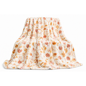 HD Designs Micro Plush Throw 50" x 70" Floral
