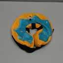 Grand Line Donut Inflatable Collar for Dogs and Cats, Soft Recovery Dog Cone After Surgery, Protective Pet Neck Cone , Not Block Vision (Blue, M)