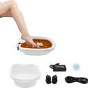 Ionic Foot Bath Detox Machine, Portable Foot Bath Basin Machine, Detox Foot Spa System for Relieving Fatigue, Boosting The Immune System, Detoxifying & Convenient