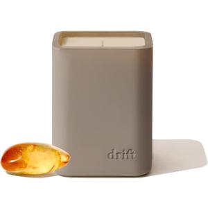 Drift Amber Scented Candle - Home Decor - Fragrance Oil Candle - 60 Day Burn Time - 10.5 oz