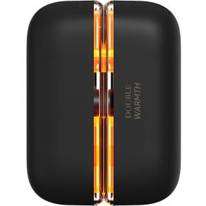 Hand Warmers Rechargeable 2 Pack, 2 in 1Magnetic Electric Handwarmer, 3 Levels Heat Up to 60, Portable Mini Pocket Heater for Raynauds, Golf, Camping, Men, Women (Black)