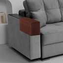 Homoyoyo 2Pcs Armrest Covers, Washable Stretch Couch Arm Covers Couch Sofa Armchair Slipcovers for Chairs Sofa Furniture Protector Recliner Sofa