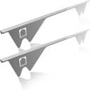 Upgrade 316 Stainless Steel Stove Gap Covers, 2 Pack Stove Gap Filler ALMCALS Stove Gap Guards Range Trim Kit Heat Resistant Oven Gap Filler Between Stovetop and Counter