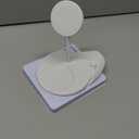 Belkin MagSafe 2-in-1 Wireless Charging Stand for Apple iPhone 16, iPhone 15, iPhone 14, & iPhone 13 Series & AirPods - MagSafe Fast Charging Station for Multiple Devices - White