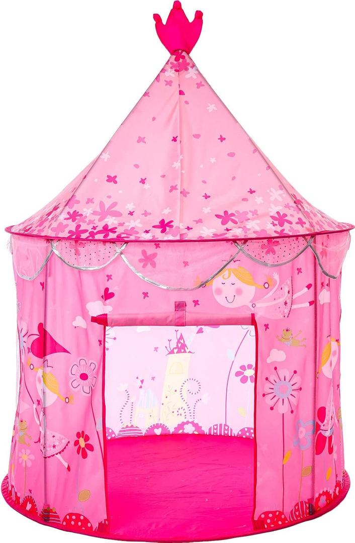Kidodo Play Tent for Kids Toy Children Pop Up Tent Kids Playhouse Indoor (Pink)