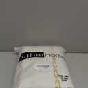 Sutuo Home Boho Curtains 90 inches for Bedroom Living Room, Semi Blackout Farmhouse Tassels Vintage Privacy Bohemian Embroidery Drape, Rod Pocket 1 Panel 52" W x 90" L, White and Gold