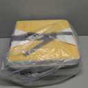 Kalawen Booster Seat for Kitchen Chair, Upgraded 2Pcs PU Washable Straps Safety Buckle Kids Toddler Booster Seat for Table (Gray-1)