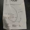 NUÜR Arc Floor Lamp, 67" Tall Black Gold LED Modern Standing Floor Lamp with Remote Control, Arched Bright Floor Lamps for Living Room Bedroom Office Home (Black)