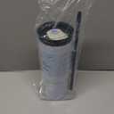 Owala Stainless Steel Triple Layer Insulated Travel Tumbler with Spill Resistant Lid and Straw, BPA Free, 24 oz, Grey/Blue (The Great Blue) (24 Ounces (Pack of 1))