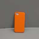 Miracase Ultra Slim Designed for iPhone SE 2022/ SE 2020/iPhone 7/iPhone 8 Case with Screen Protector, Multi-Color Silicone Shockproof Phone Case(Orange)