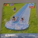 JOYIN 22.5FT Water Slide and 2 Inflatable Boards, Extra Long Heavy Duty Double Lawn Waterslide with Sprinkler for Kids Adults Backyard Summer Water Toy Outdoor Fun, Blue, Light Blue