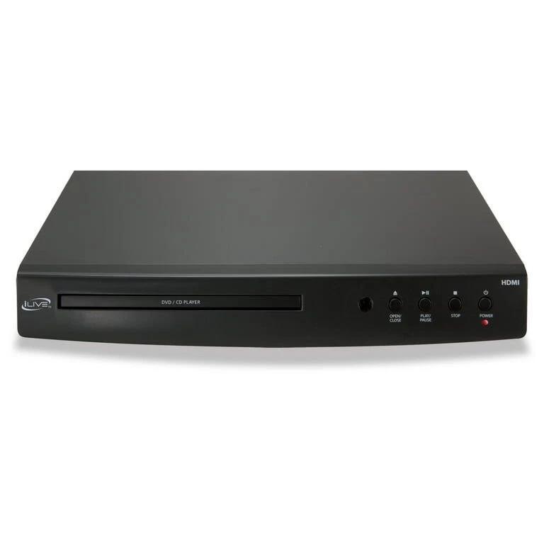 iLive DVD Player with HDMI Conversion, DH300BI, Black