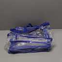 Clear Tote bag Stadium Travel Shoulder Bag with Zipper Closure, Waterproof Beach Bag 4 pcs