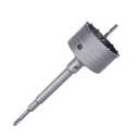 110mm / 4-1/3 inch Concrete Hole Saw with 250mm SDS Plus Shank Connecting Rod,Tungsten Carbide Teeth Cement Hole Saw for Cement Brick Concrete Stone Wall (110mm / 4-1/3 inch)