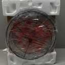 Rinweey 27'' Black Table Lamps Set of 2, 3 Way Touch Control Living Room Lamps with USB A+C Ports, Modern Bedside Lamps, Elegant Metal Nightstand Lamps for Bedroom Office End Table Decoration