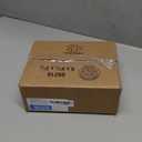 STORi 4-Compartment Clear Plastic Organizer, Rectangular Divided Makeup and Vanity Storage Bin, Use Upright for Eyeshadow Palettes, Made in USA