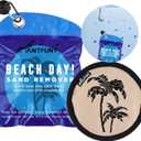 Beach Sand Remover Sand Eraser Kids Men Women Family 2025 Beach Vacation Essentials Cruise Ship Must Haves Day Travel Accessories Supplies Gear Stuff Necessities Items Thing Gadgets Wear Needs Gift (1pcs Round Palm)